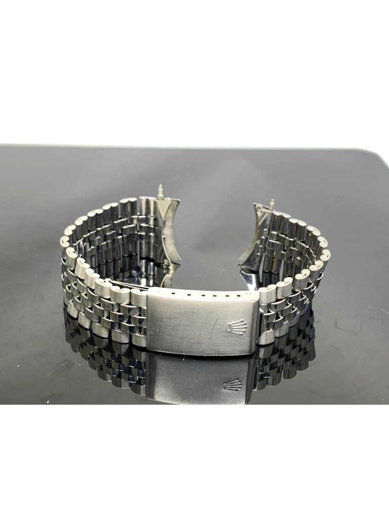 Rolex Datejust Mens Jubilee Bracelet Stainless Steel Vintage Band 20mm Lug 55